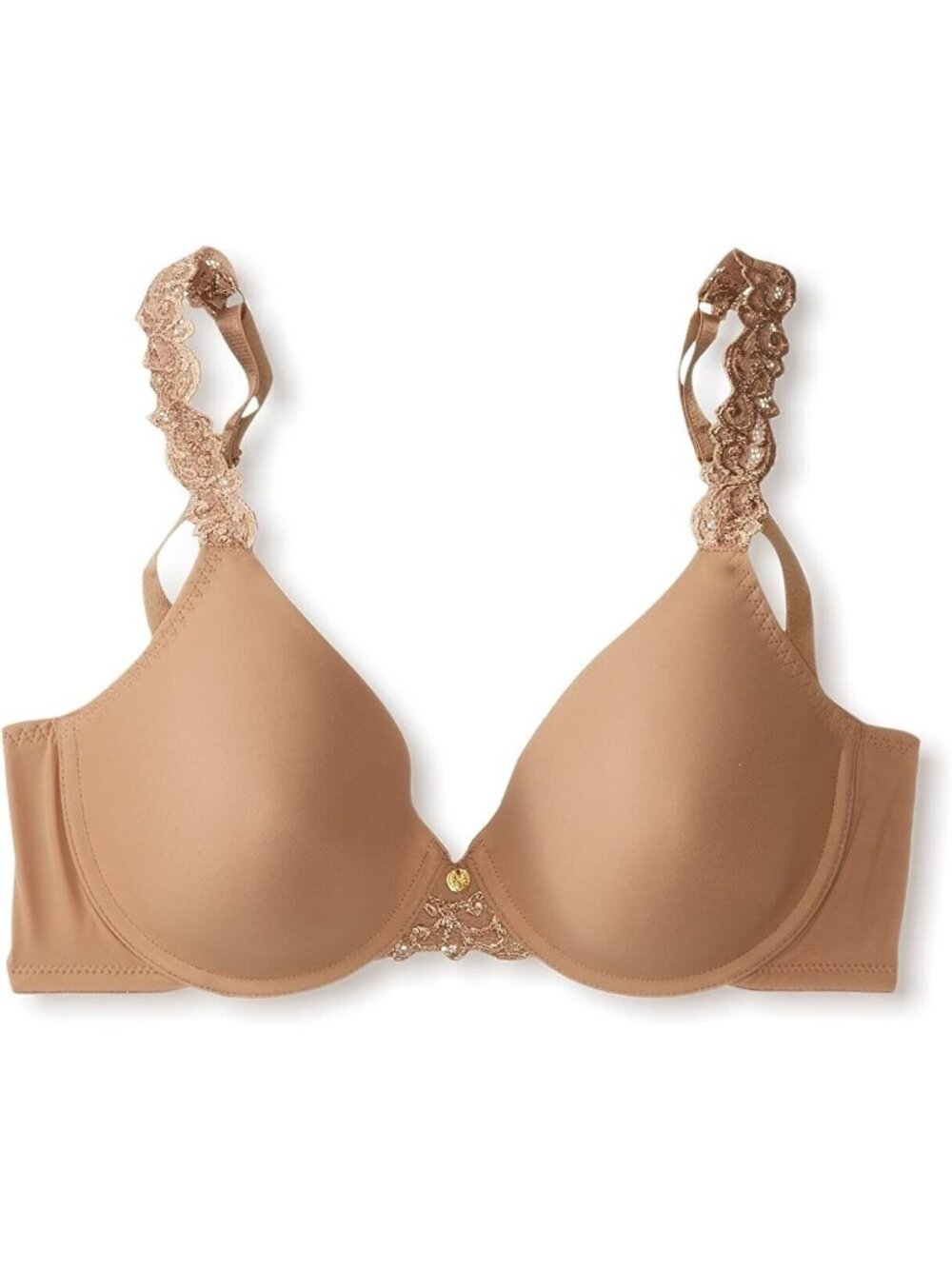 🆕 NATORI Body Doubles Full Underwire Bra 36DD Suntan #736037 - Picture 3 of 8